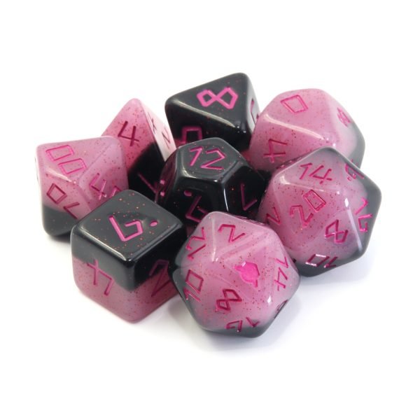 Dice Goblin 8 - piece RPG dice set - The Charlatan | Buy Online from The Home Crafters
