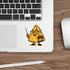 WATERPROOF Cartoon Cheese Teacher Sticker | Buy Online from The Home Crafters