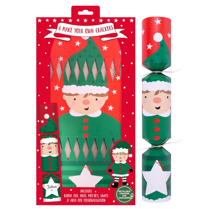 Make Your Own 12' Christmas Crackers - 6pc