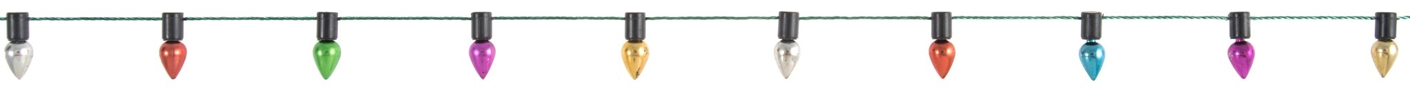 Christmas Trim: Christmas Lights Multi - 12mm (per metre) | Buy Online from The Home Crafters