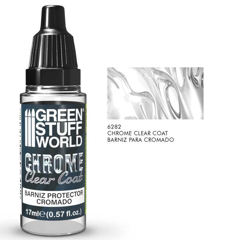 Green Stuff World: Chrome Clear Coat - 17ml | Buy Online from The Home Crafters