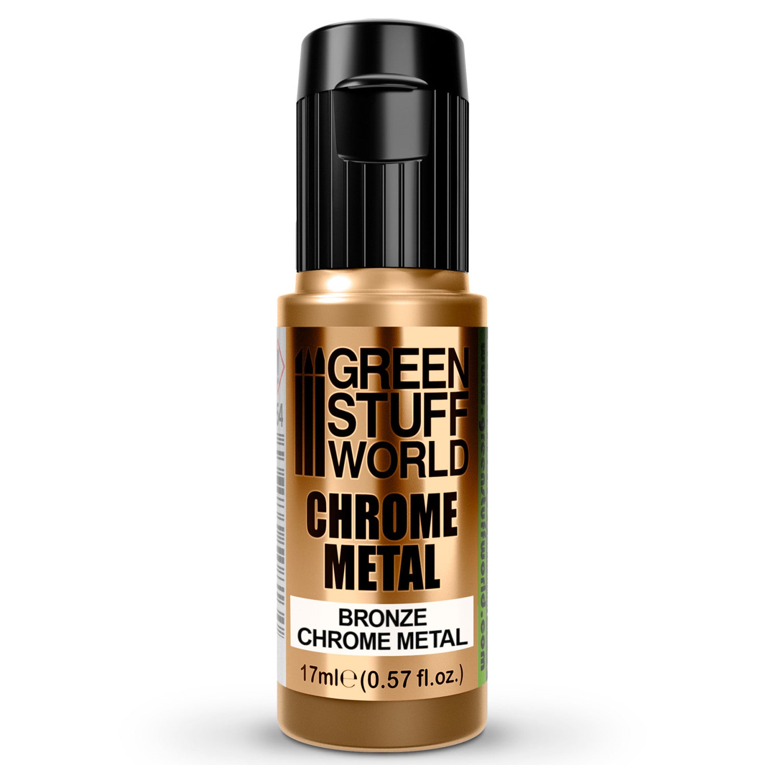 Green Stuff World: Chrome Metal Paint - 17ml: Bronze | Buy Online from The Home Crafters
