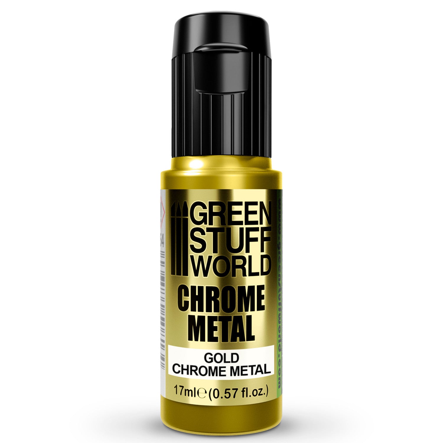 Green Stuff World: Chrome Metal Paint - 17ml: Gold | Buy Online from The Home Crafters