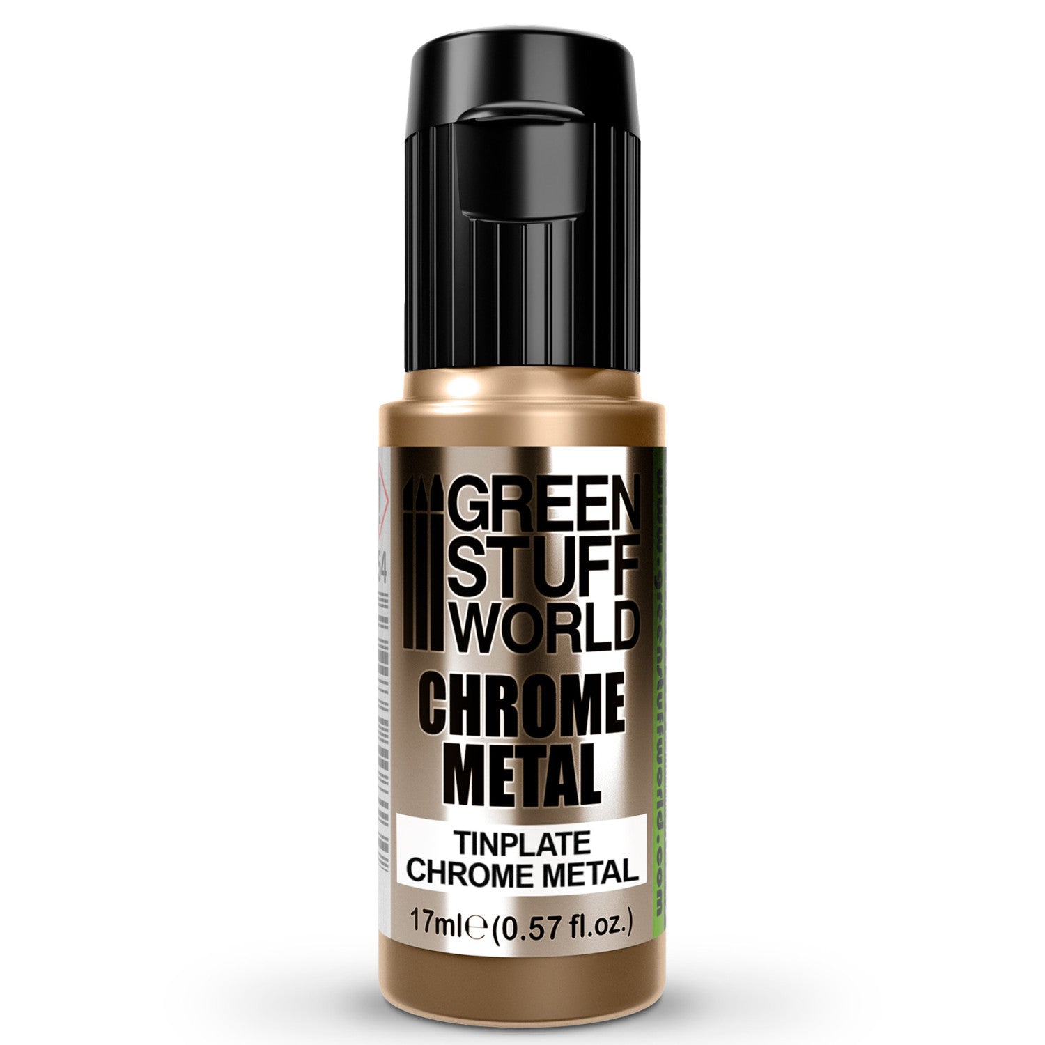 Green Stuff World: Chrome Metal Paint - 17ml: Tinplate | Buy Online from The Home Crafters