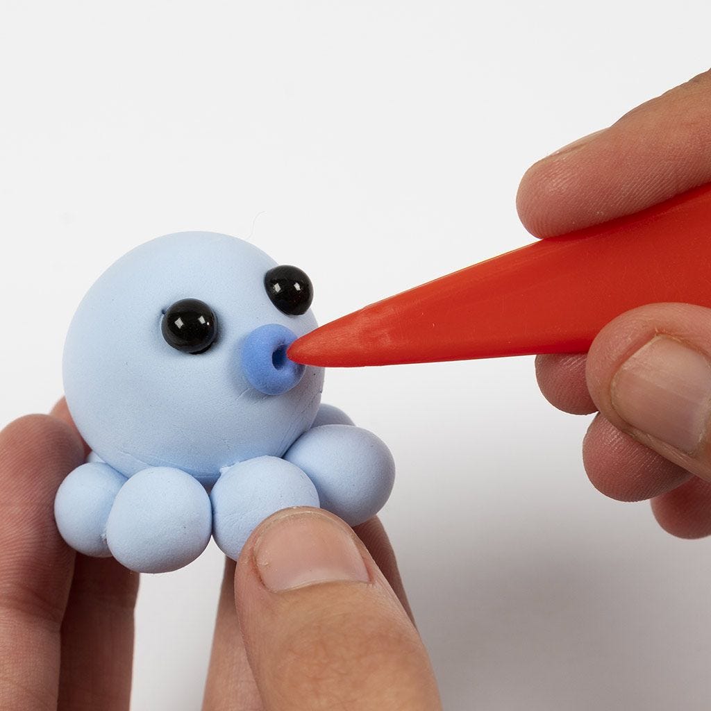 Clay Modelling Tools Set: Plastic - 3pc | Buy Online from The Home Crafters
