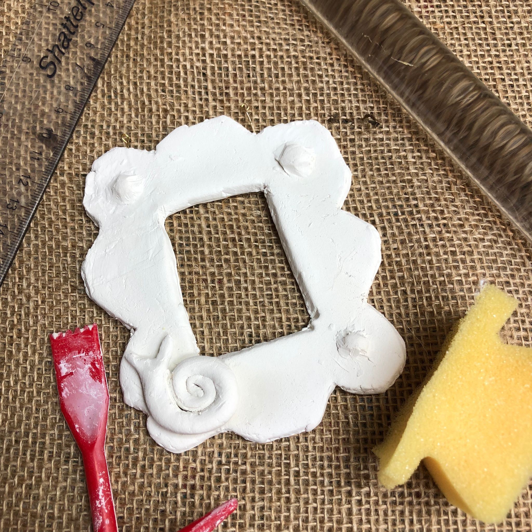 Clay Photo Frame - Thursday 31st July | Buy Online from The Home Crafters