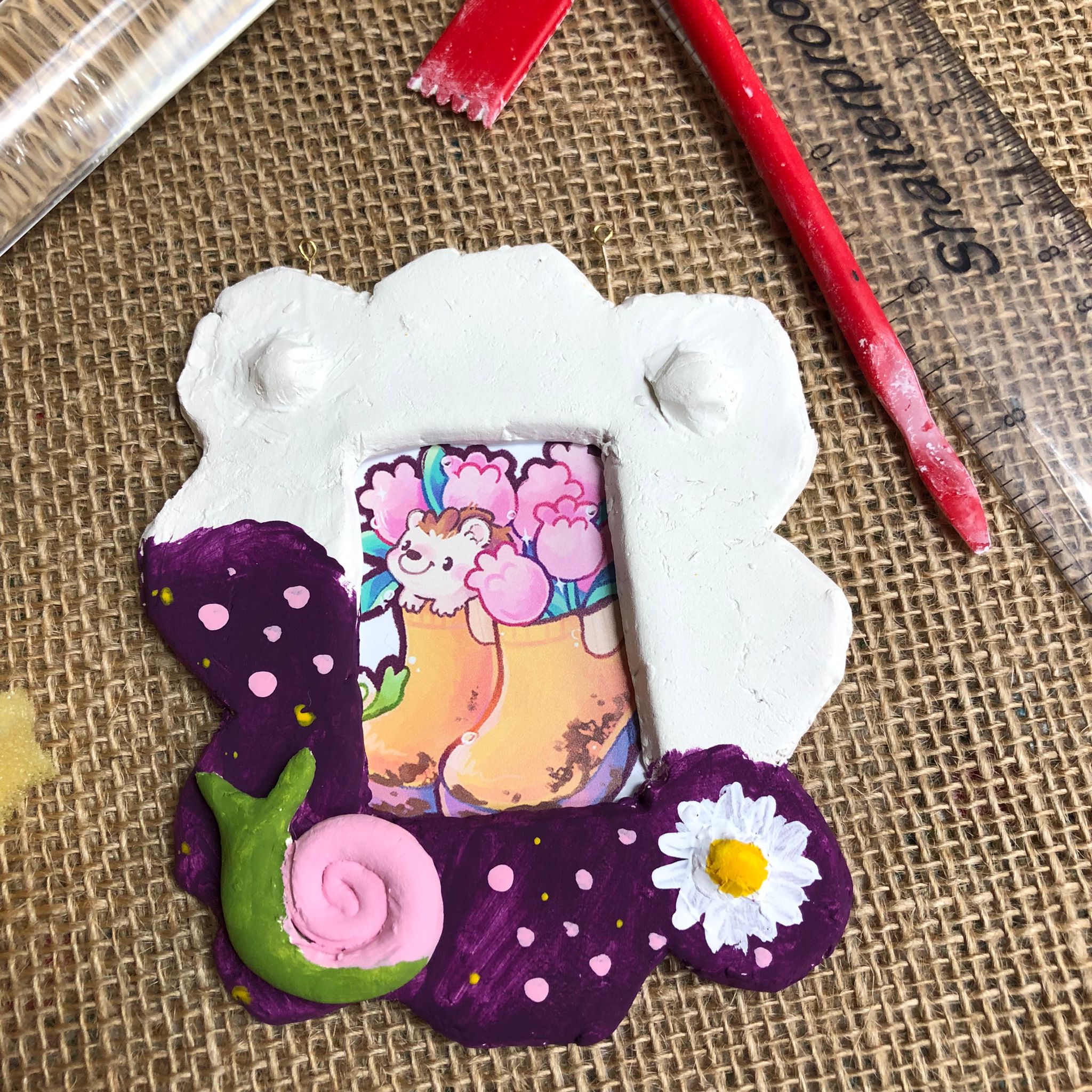 Clay Photo Frame - Thursday 31st July | Buy Online from The Home Crafters
