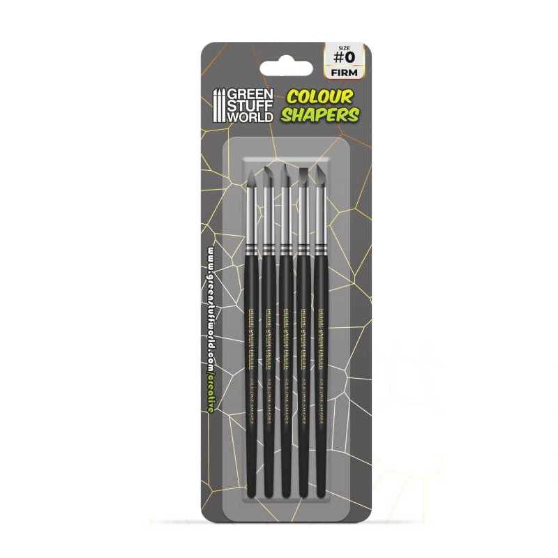 Green Stuff World: Clay Shapers Sculpting Tools - Black Firm: Size 0 | Buy Online from The Home Crafters