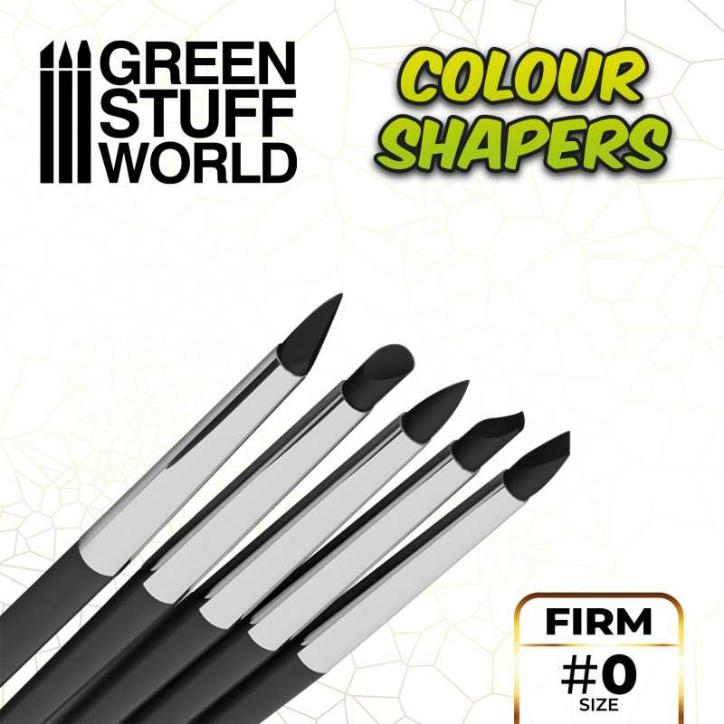Green Stuff World: Clay Shapers Sculpting Tools - Black Firm: Size 0 | Buy Online from The Home Crafters