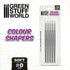 Green Stuff World: Clay Shapers Sculpting Tools - White Soft: Size 0 | Buy Online from The Home Crafters