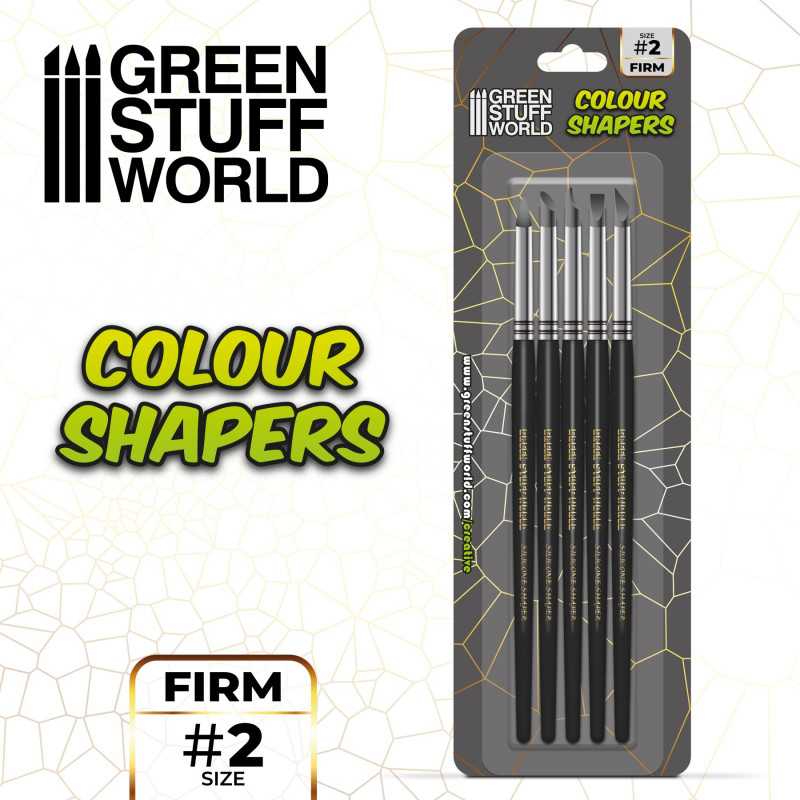 Green Stuff World: Clay Shapers Sculpting Tools - Black Firm: Size 2 | Buy Online from The Home Crafters