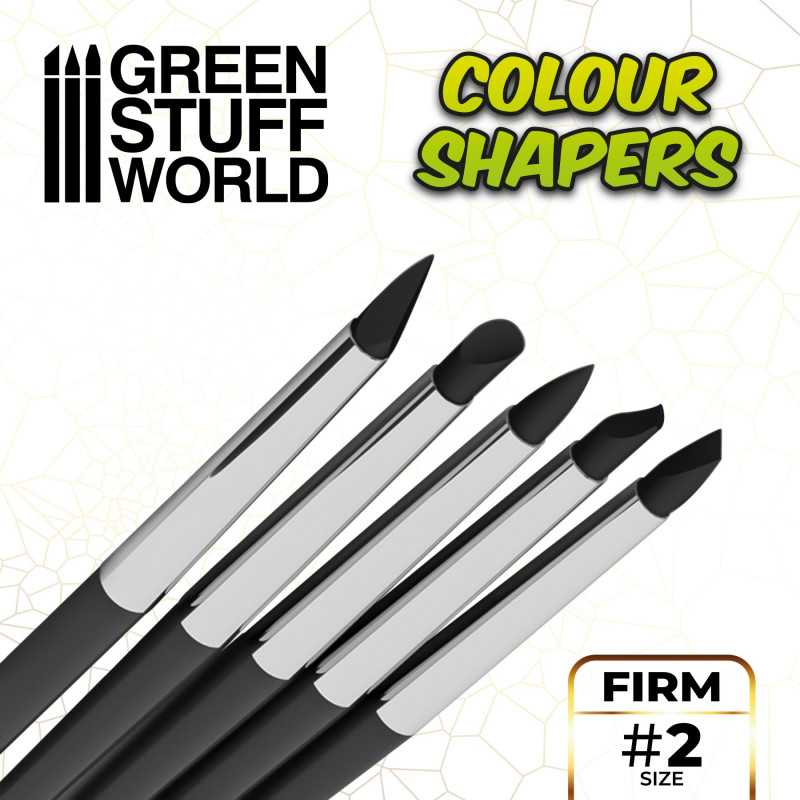 Green Stuff World: Clay Shapers Sculpting Tools - Black Firm: Size 2 | Buy Online from The Home Crafters