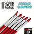 Green Stuff World: Clay Shapers Sculpting Tools - Red Extra Firm: Size 2 | Buy Online from The Home Crafters