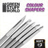 Green Stuff World: Clay Shapers Sculpting Tools - White Soft: Size 2 | Buy Online from The Home Crafters