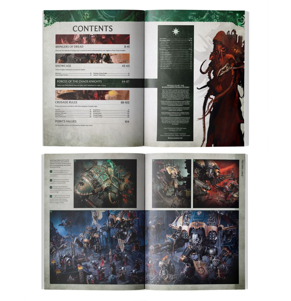 Codex: Chaos Knights (Eng) | Buy Online from The Home Crafters