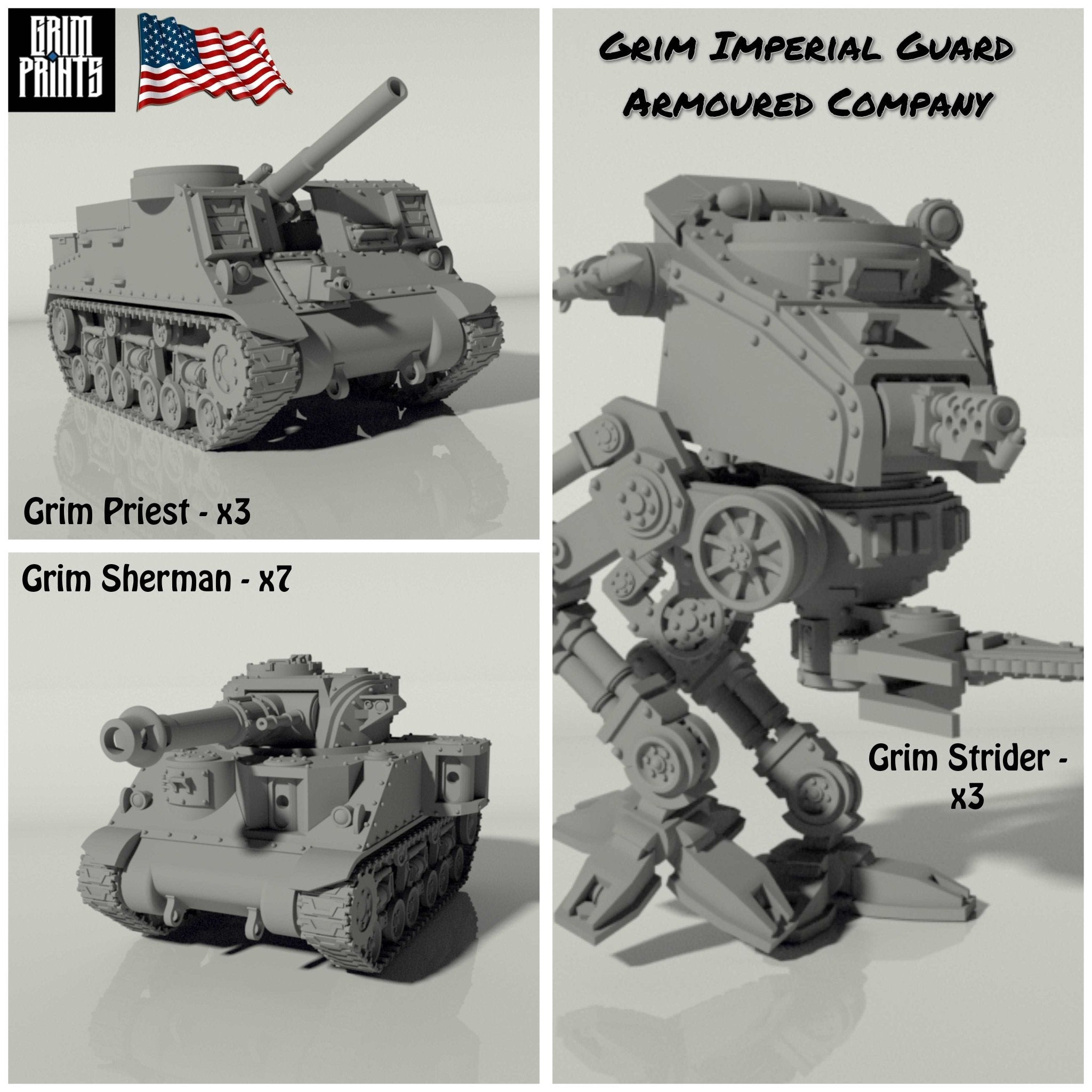 Complete American Grim Armoured Company | Buy Online from The Home Crafters