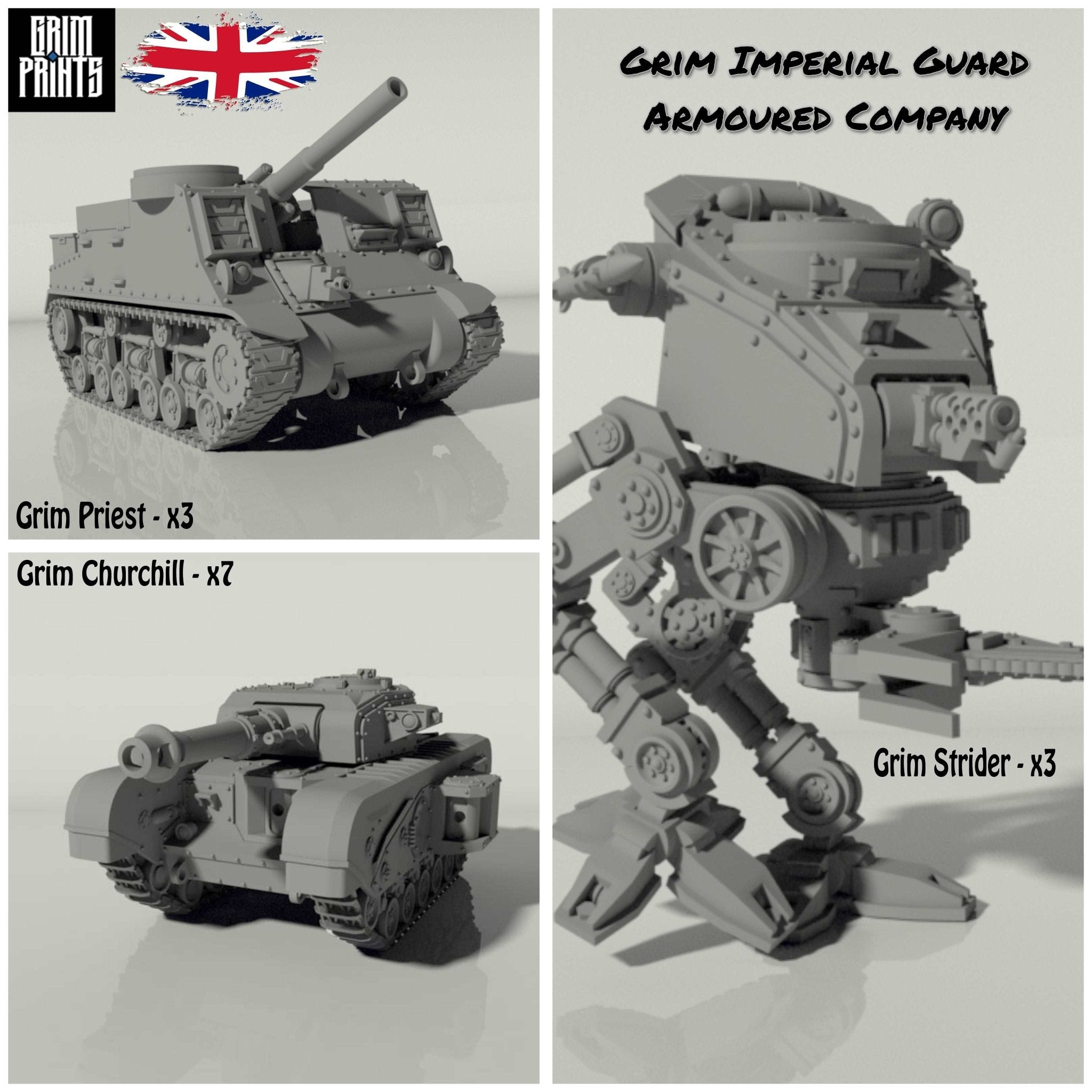 Complete British Grim Armoured Company | Buy Online from The Home Crafters