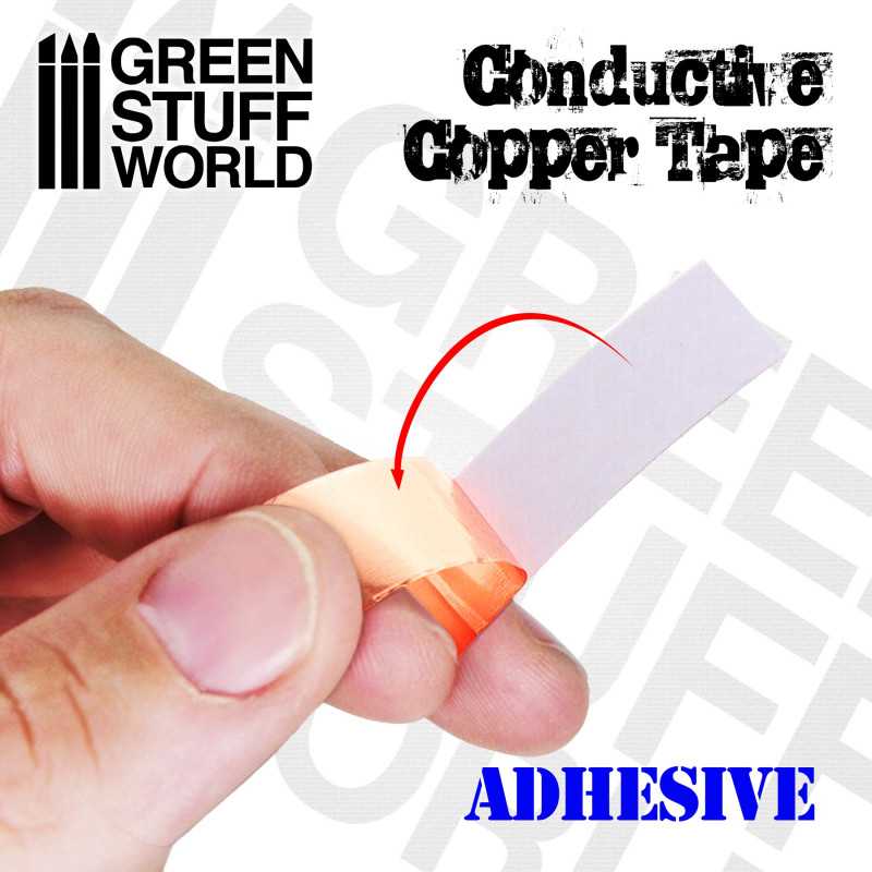 Green Stuff World: 3mm Conductive Copper Tape - 20m | Buy Online from The Home Crafters
