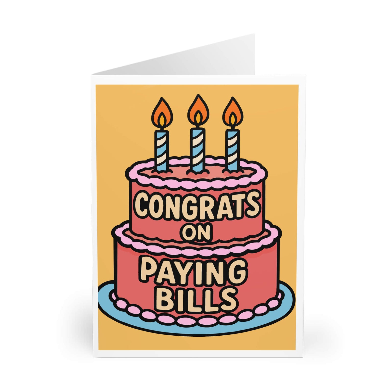 Congrats on Paying Bills Greeting Card | Buy Online from The Home Crafters
