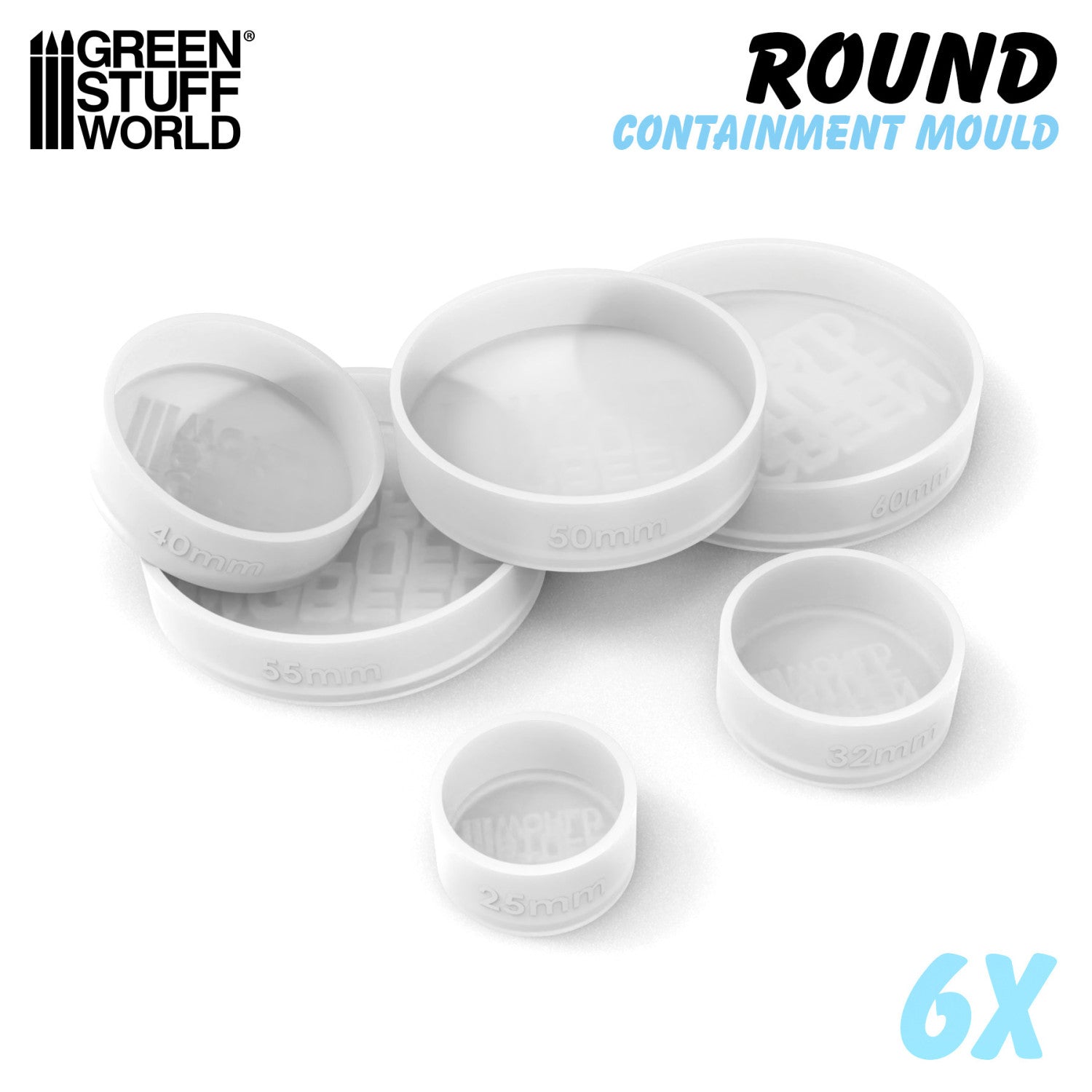 Silicone Containment Molds for Model Bases
