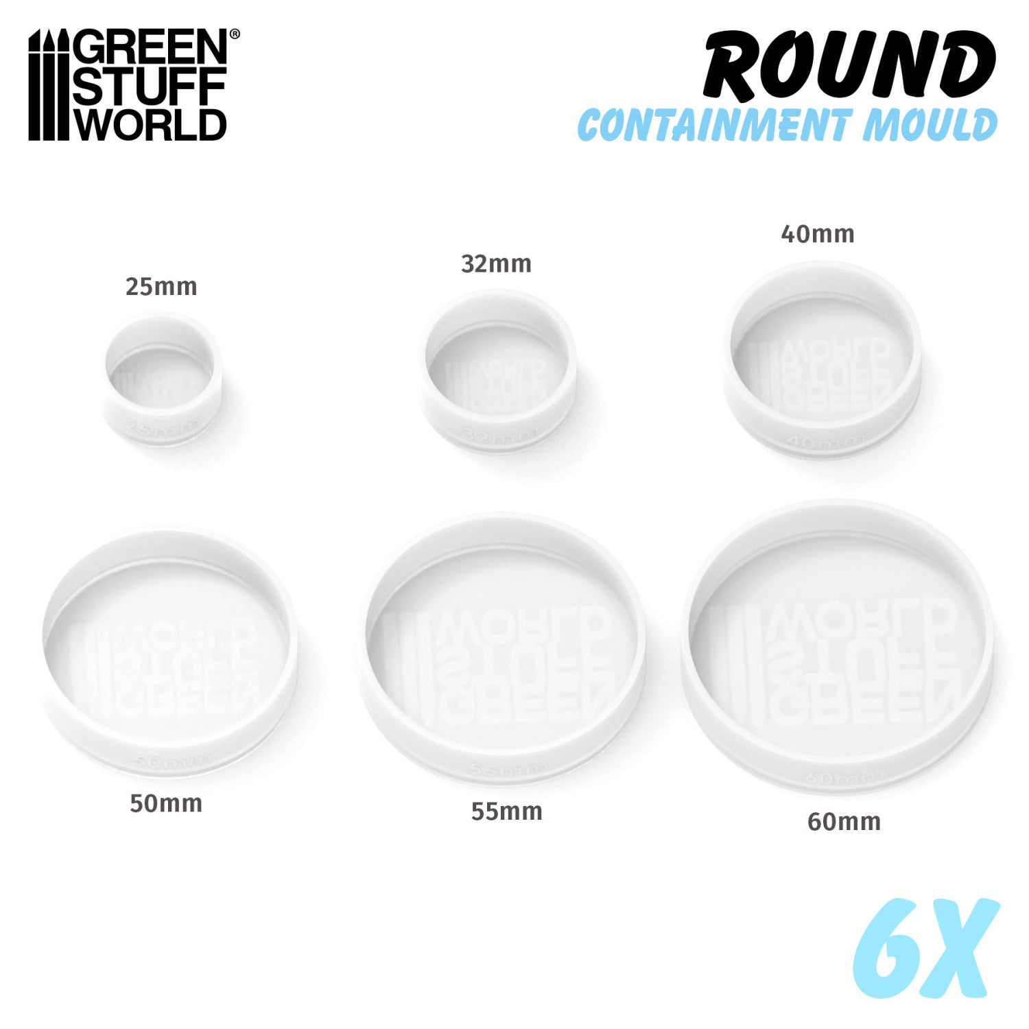 Silicone Containment Molds for Model Bases