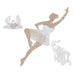 Craft Embellishments: Ballerina: Pack of 3 | Buy Online from The Home Crafters