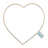 Craft Hoops: Heart Frame: 20cm: Gold | Buy Online from The Home Crafters