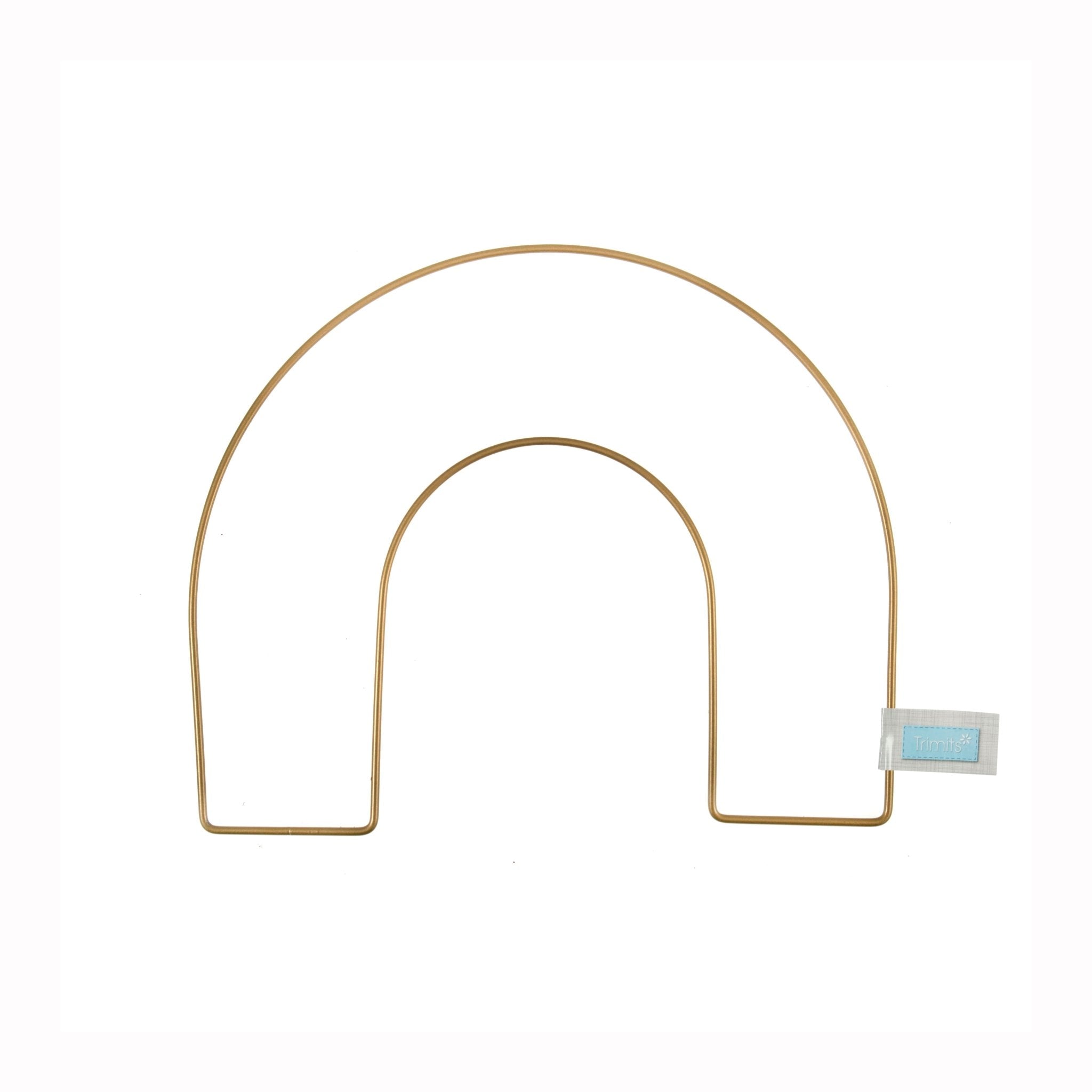 Craft Hoops: Rainbow Frame: 20cm: Gold | Buy Online from The Home Crafters