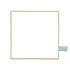 Craft Hoops: Square Frame: 20cm: Gold | Buy Online from The Home Crafters