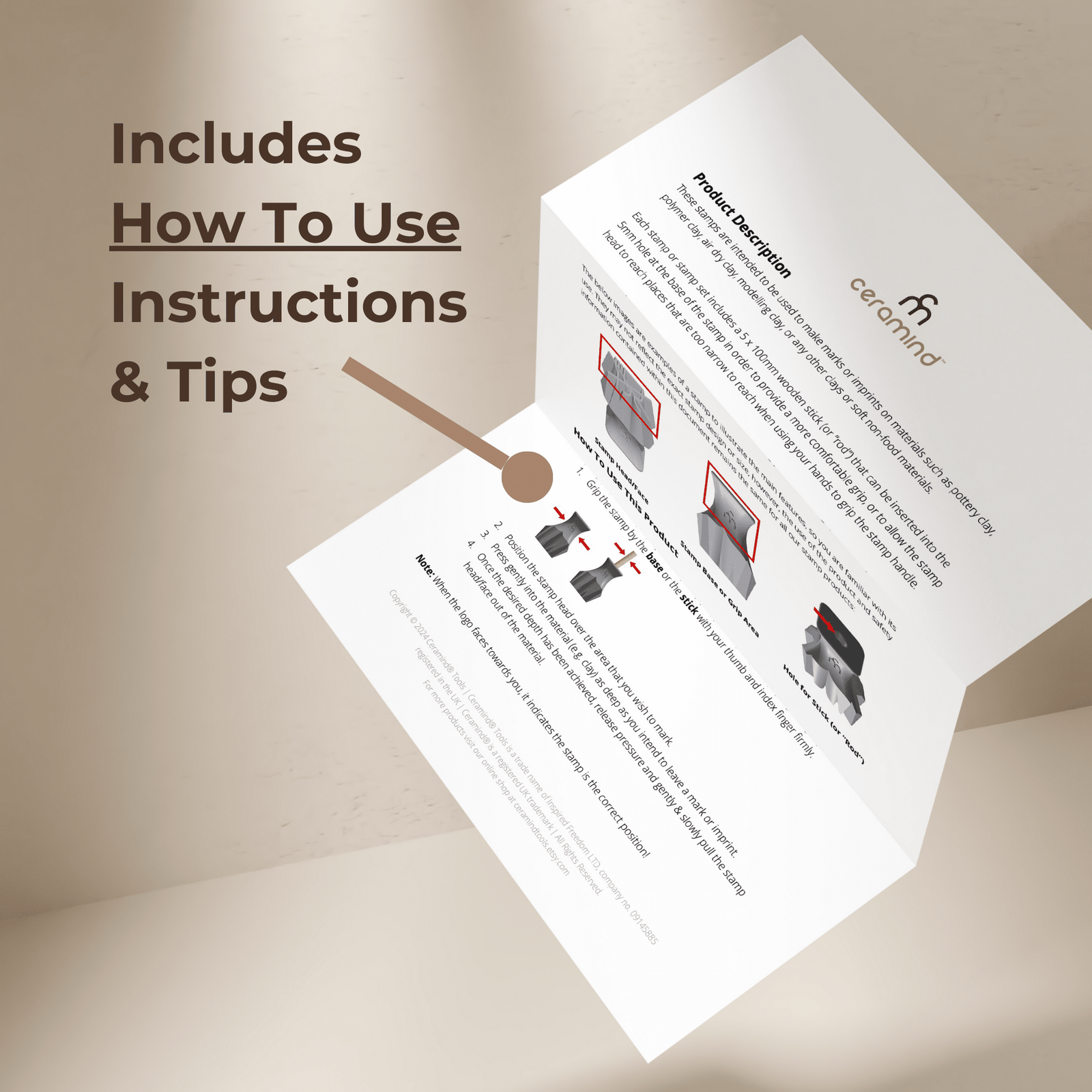 Conch Shell Stamp - Photo Textured - Style 1 | Buy Online from The Home Crafters