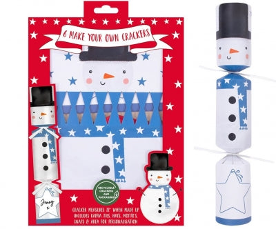 Make Your Own 12' Christmas Crackers - 6pc