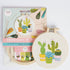 Simply Make Embroidery By Numbers Kit - Cacti | Buy Online from The Home Crafters