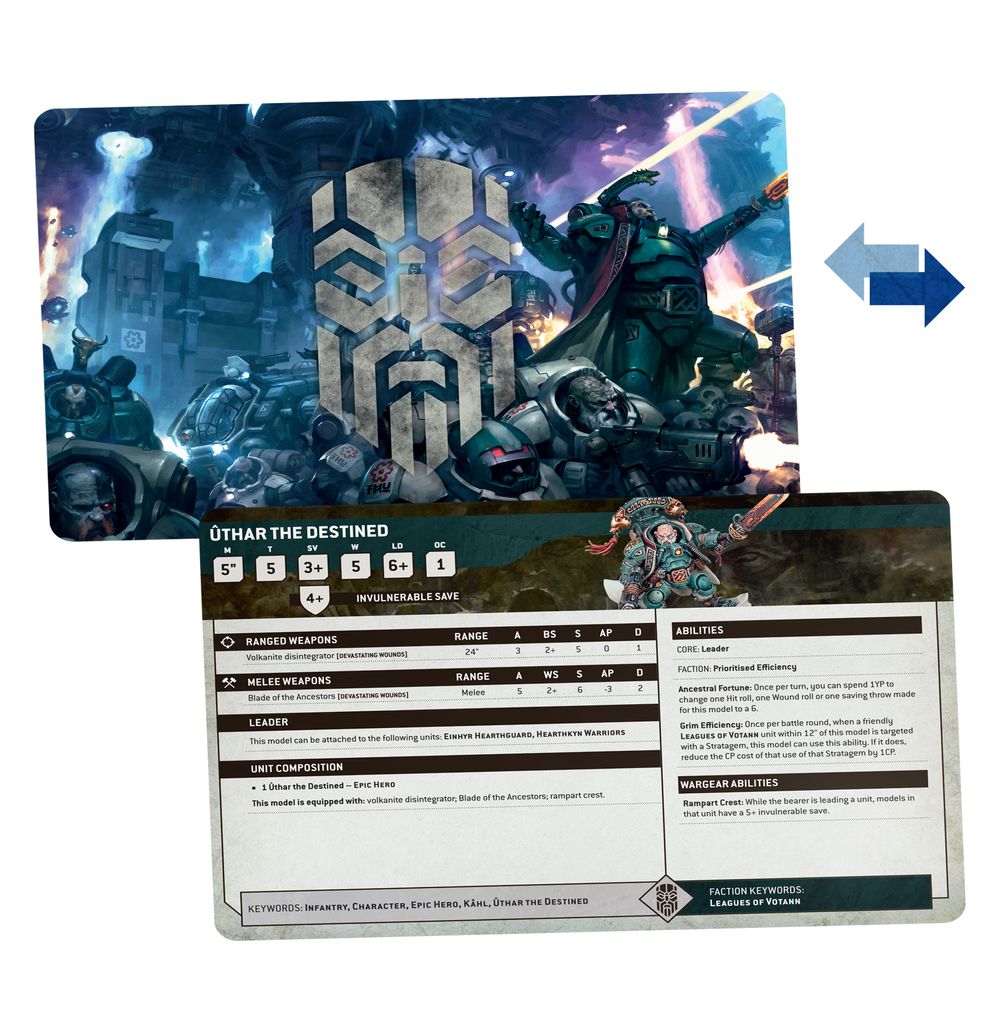 Datacards: Leagues Of Votann (English) | Buy Online from The Home Crafters