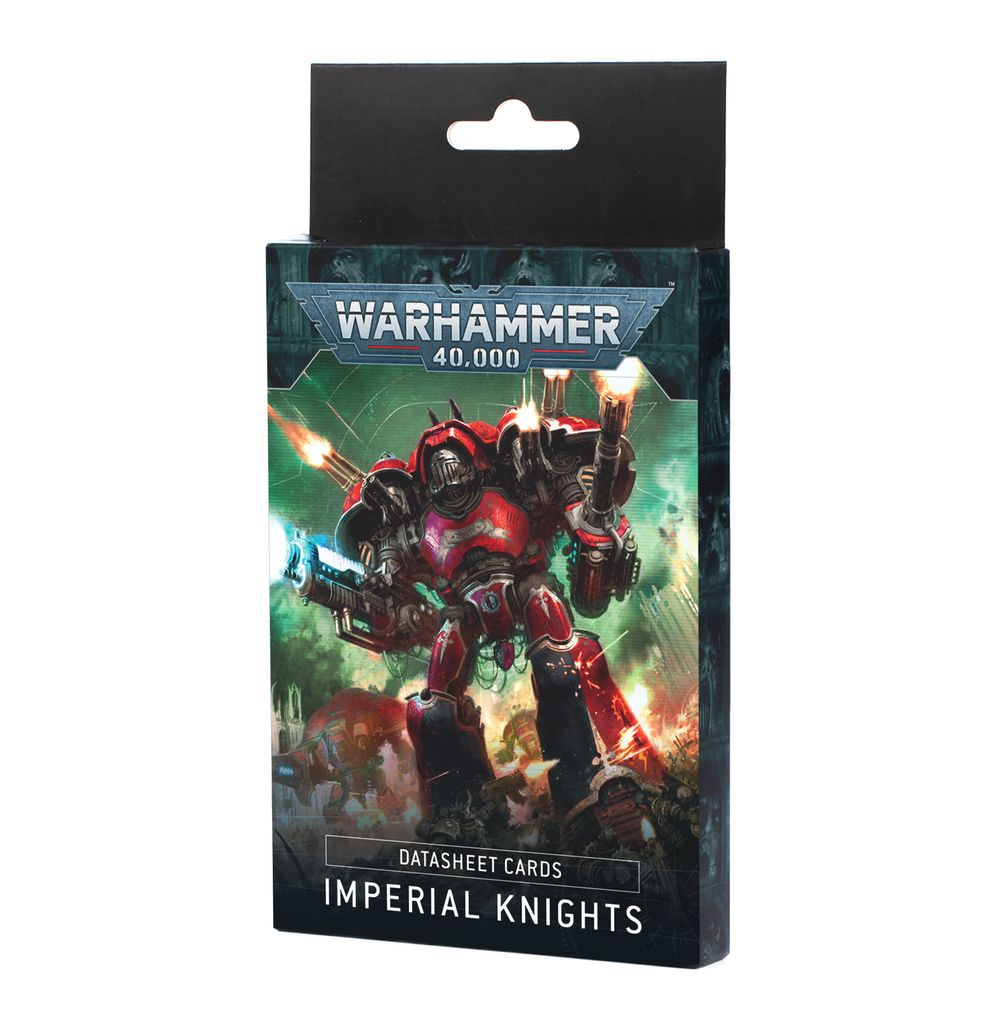 Datasheet Cards: Imperial Knights (Eng) | Buy Online from The Home Crafters
