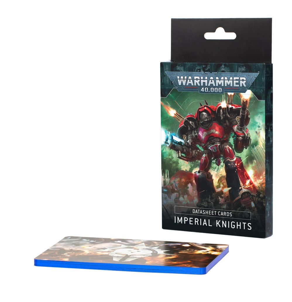 Datasheet Cards: Imperial Knights (Eng) | Buy Online from The Home Crafters