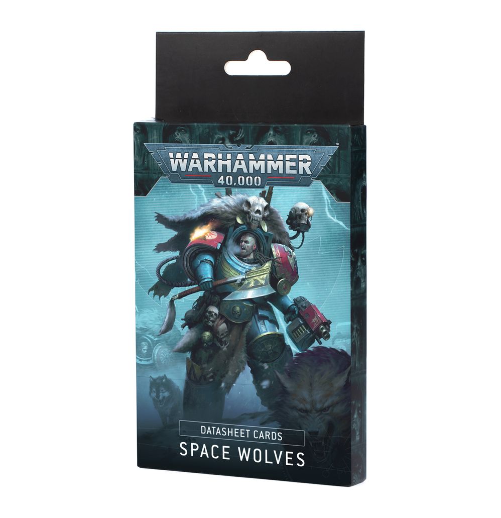 Datasheet Cards: Space Wolves | Buy Online from The Home Crafters