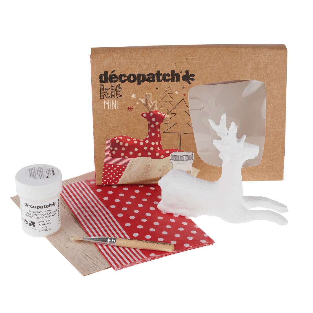Decopatch Mini Kit - Reindeer | Buy Online from The Home Crafters