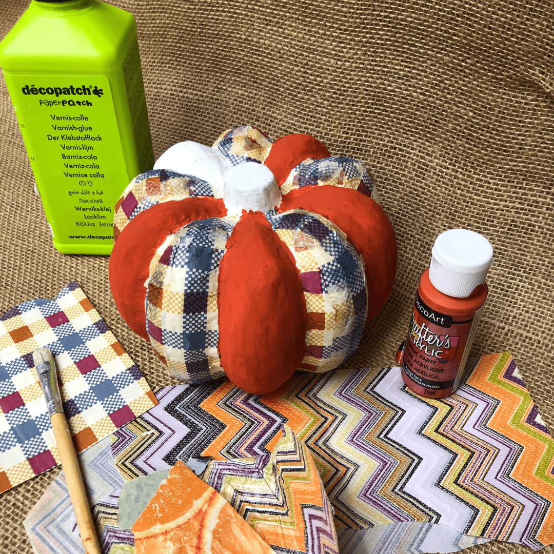 Decoupage for Adults: Autumn Pumpkin - Friday 3rd October | Buy Online from The Home Crafters
