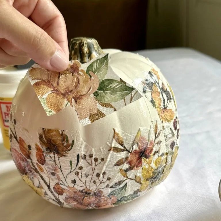 Decoupage for Adults: Autumn Pumpkin - Friday 3rd October | Buy Online from The Home Crafters