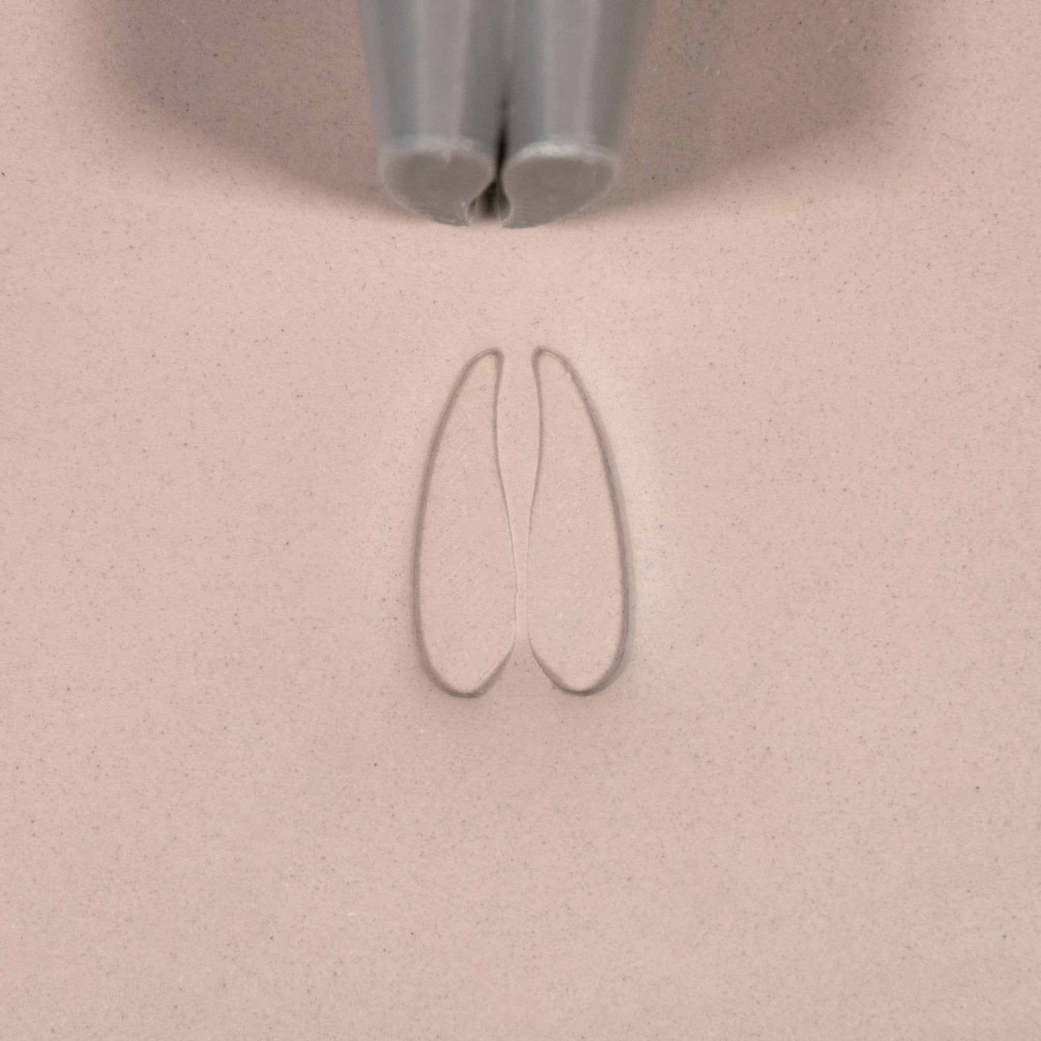 Deer Hoof Stamp - Medium - Style 1 | Buy Online from The Home Crafters