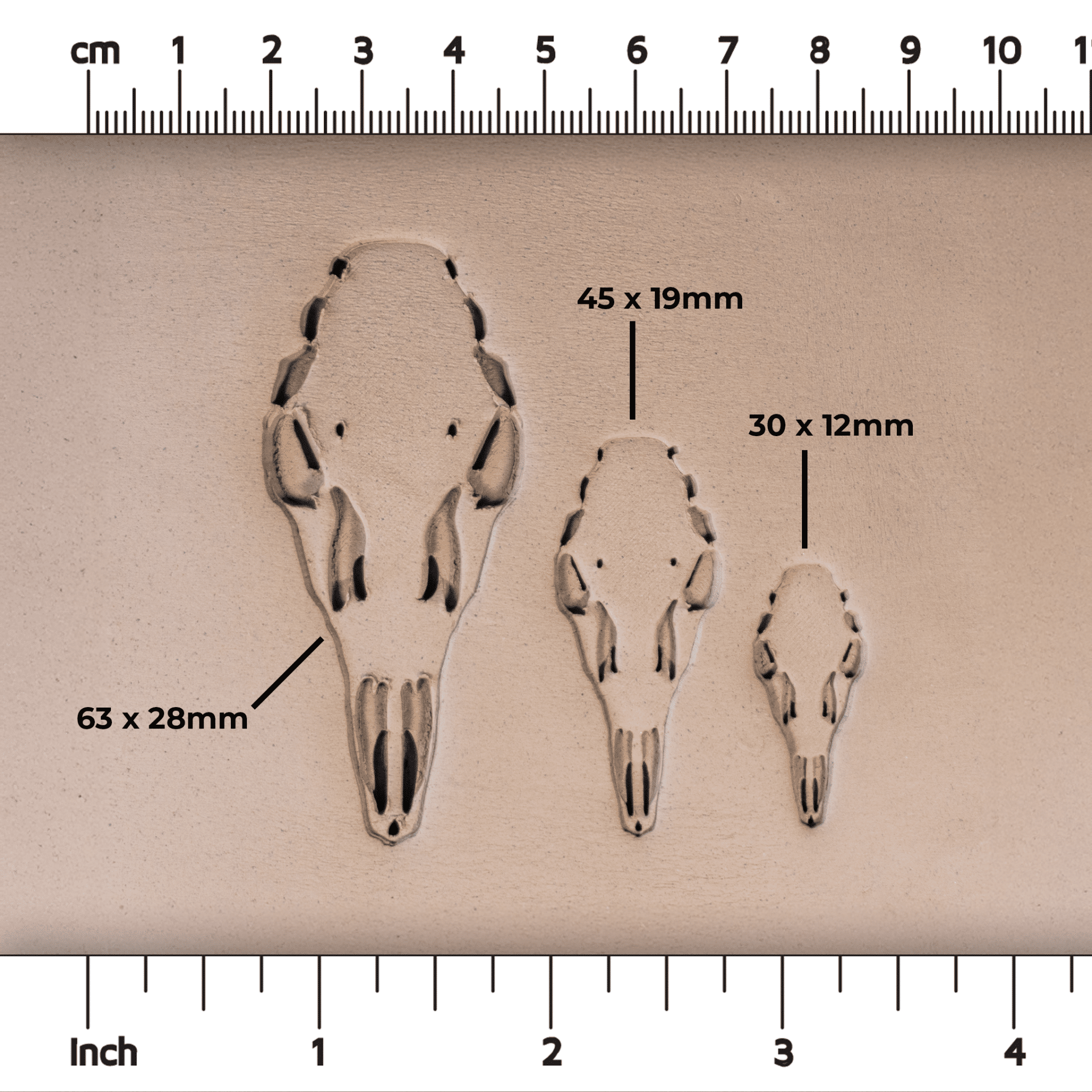 Deer Skull Stamps | Buy Online from The Home Crafters