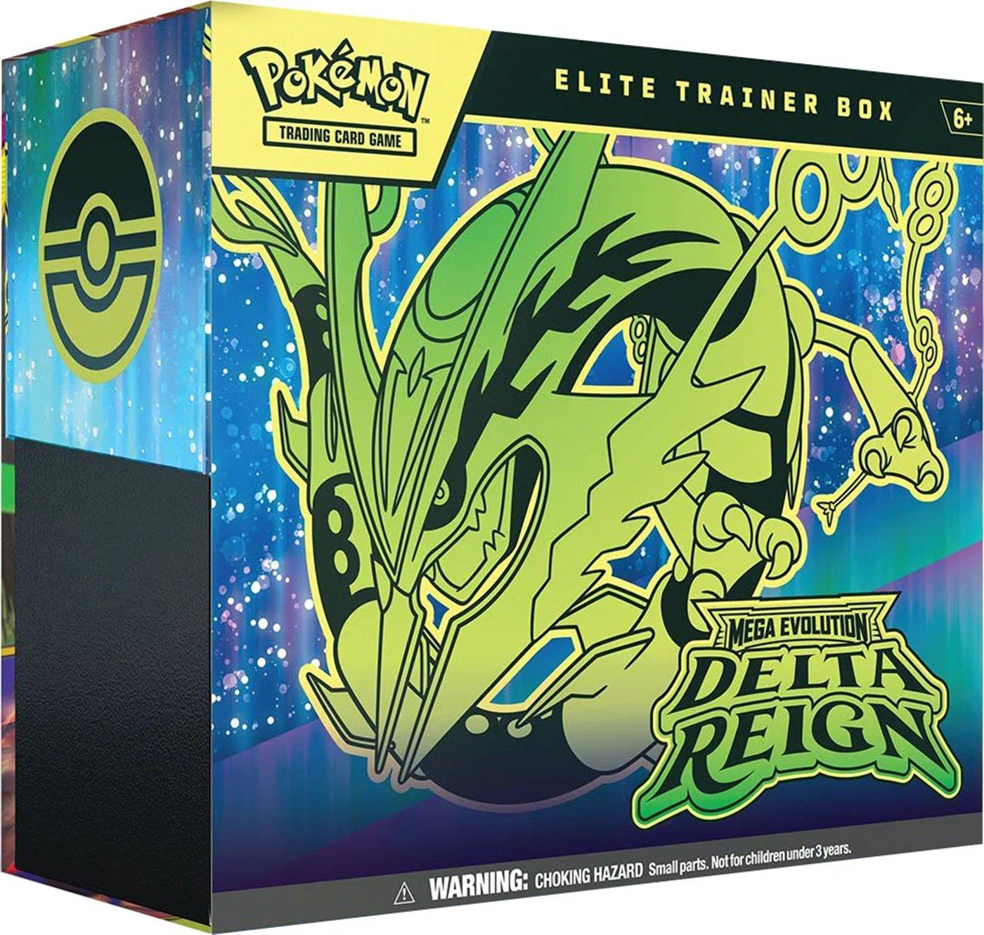 Pokemon TCG: Mega Evolution Delta Reign - Elite Trainer Box ETB | Buy Online from The Home Crafters