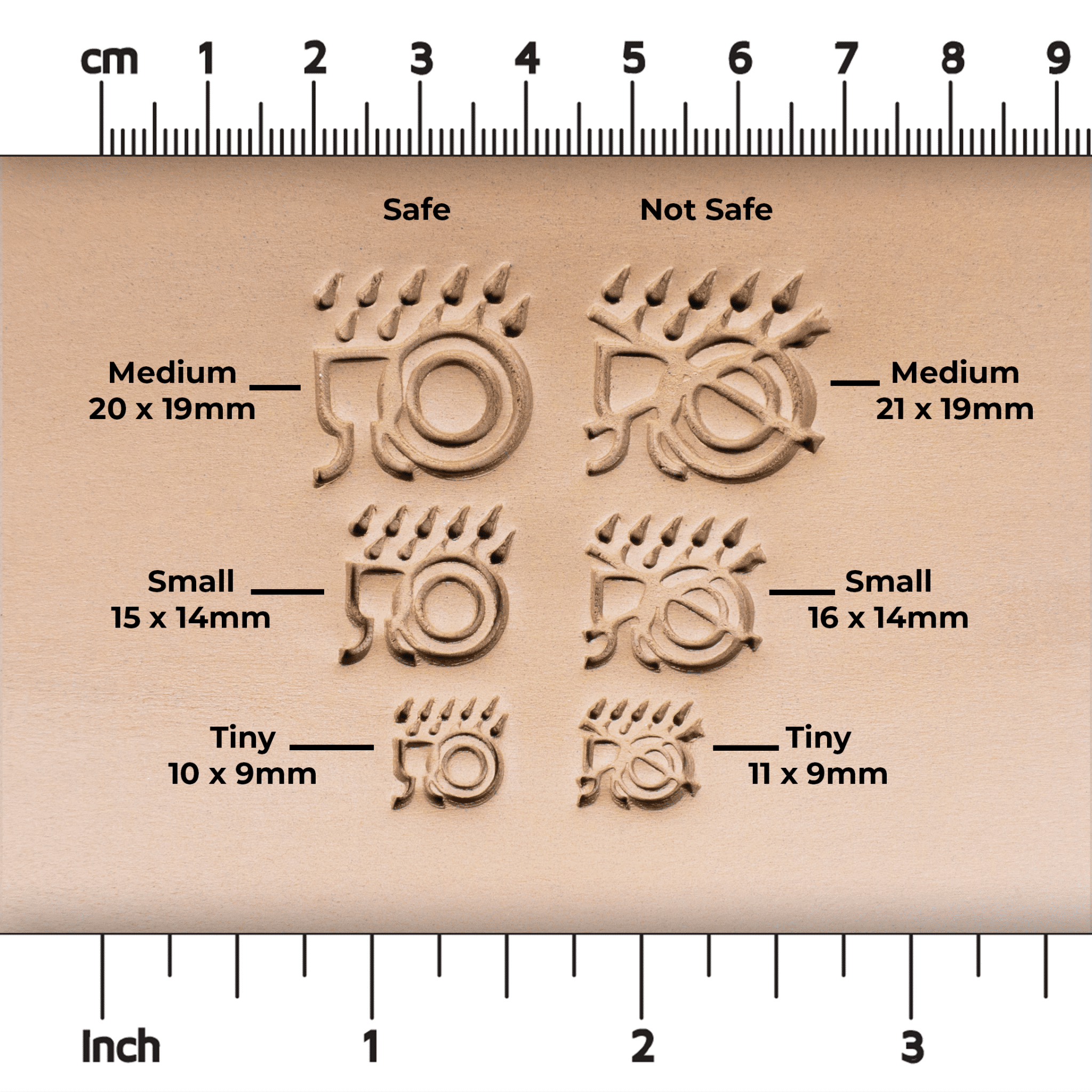 Dishwasher Safe or Not Safe Clay Stamps | Buy Online from The Home Crafters