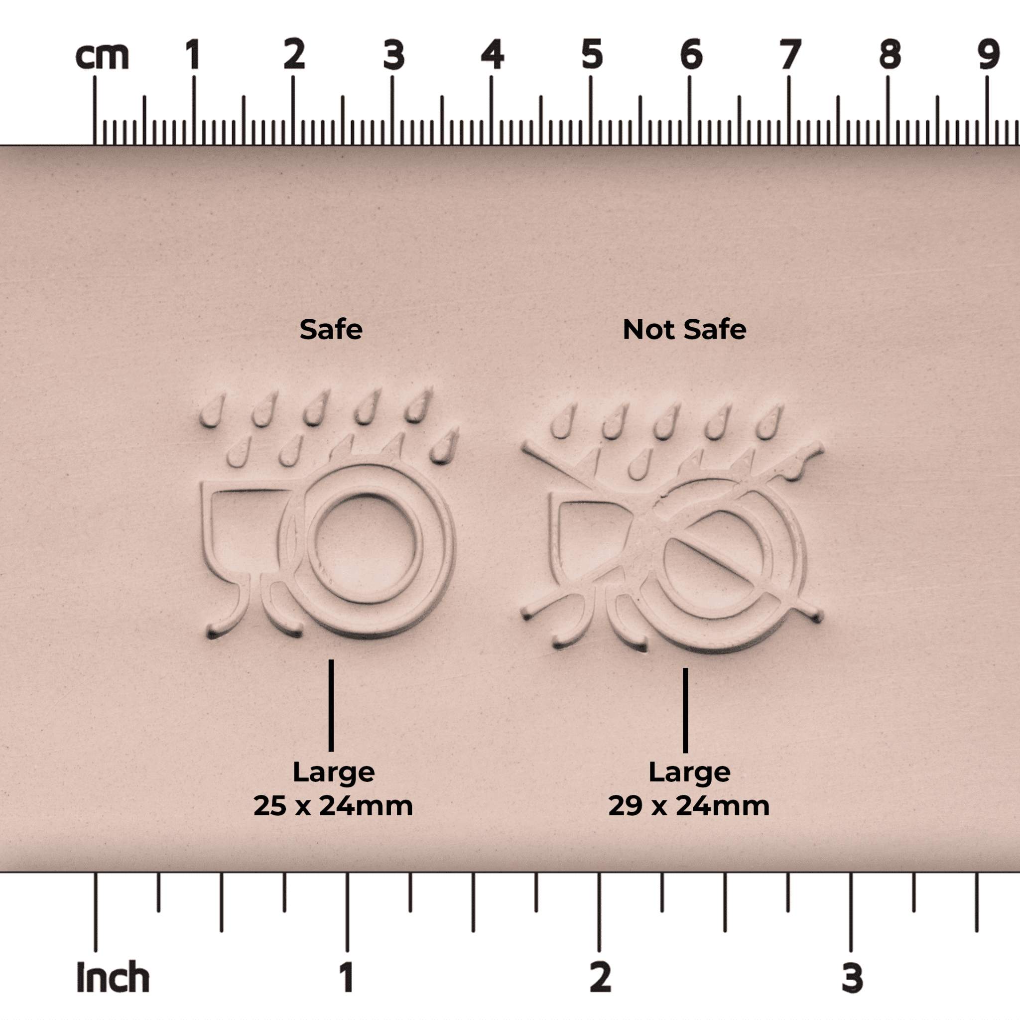 Dishwasher Safe or Not Safe Clay Stamps | Buy Online from The Home Crafters