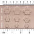 Dog Paw Stamps | Buy Online from The Home Crafters