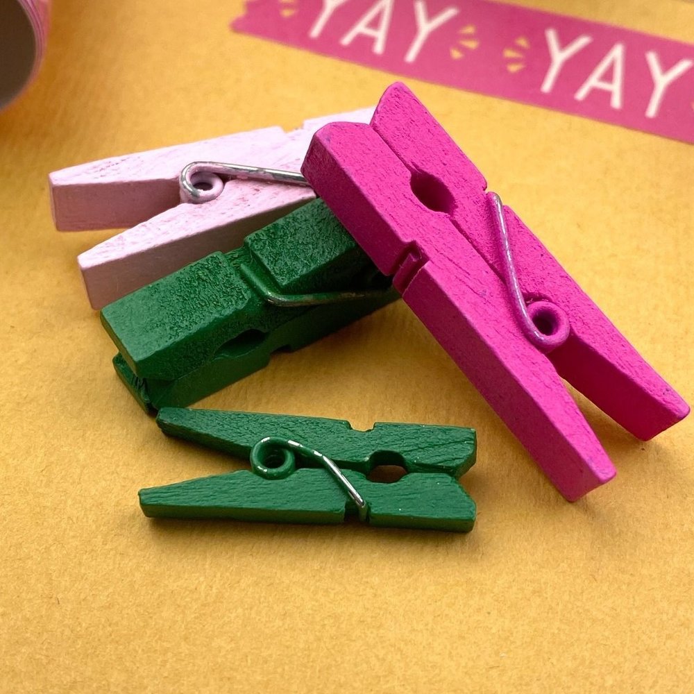 Dovecraft Finding Paradise Mini Pegs - 35pc