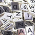 Dovecraft Metallic Letter Tiles - 150pc | Buy Online from The Home Crafters