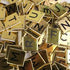 Dovecraft Metallic Letter Tiles - 150pc | Buy Online from The Home Crafters