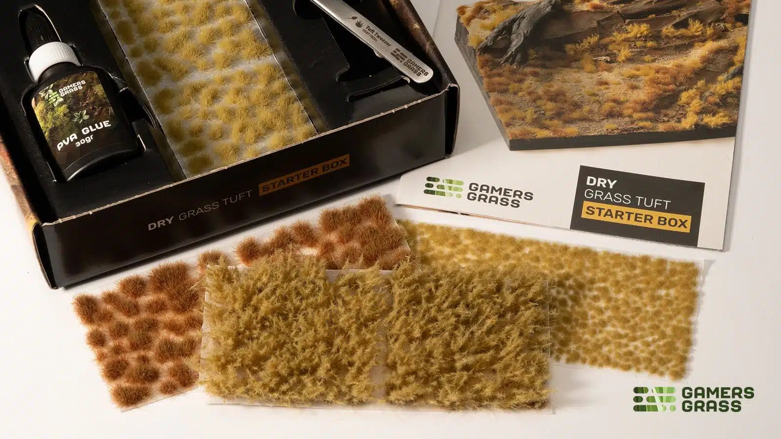 Gamers Grass Dry Grass Tuft Starter Box