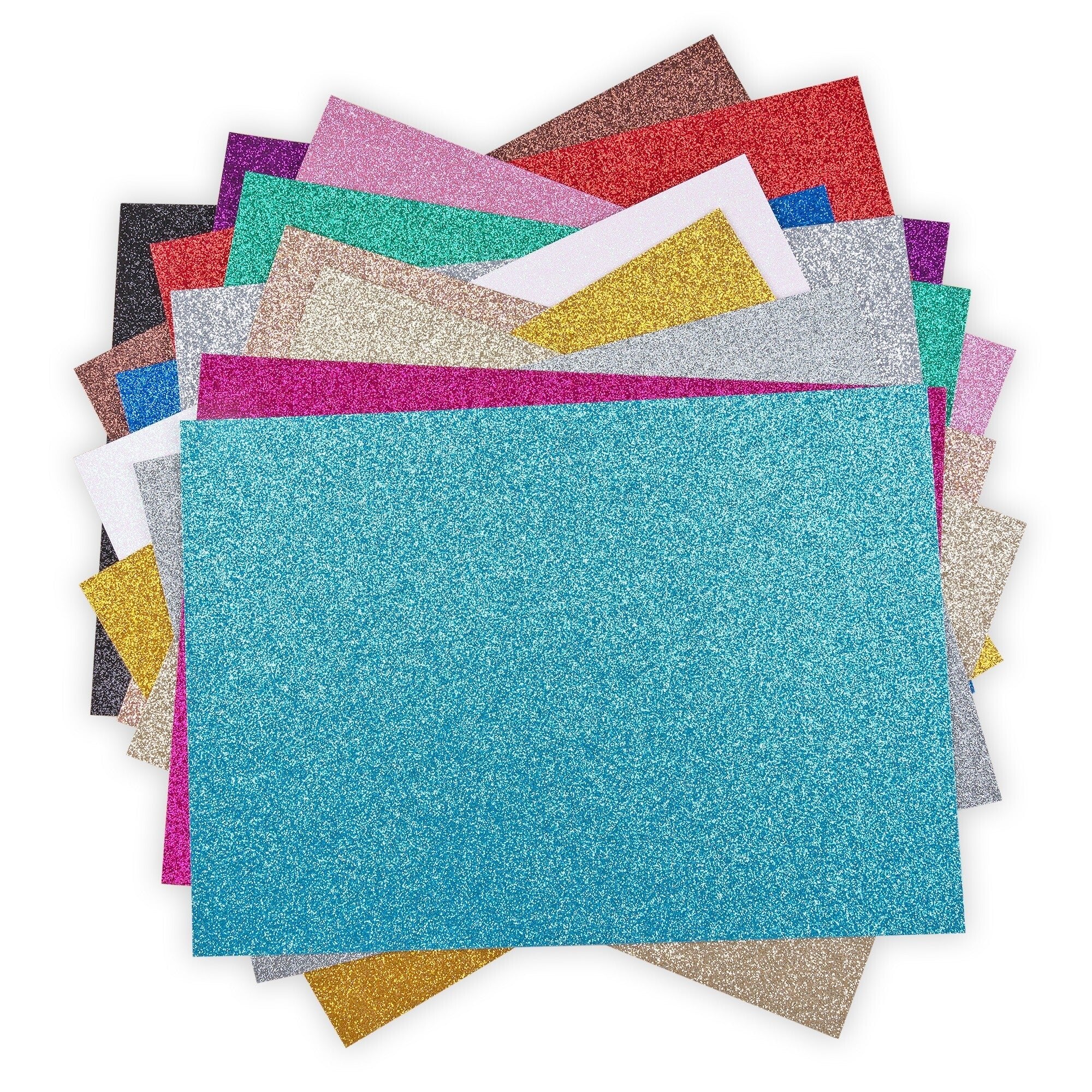 Habicraft 290gsm A4 Non - Shed Glitter Card - 10pk | Buy Online from The Home Crafters